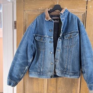 Vtg Storm Rider Lee Jean Jacket